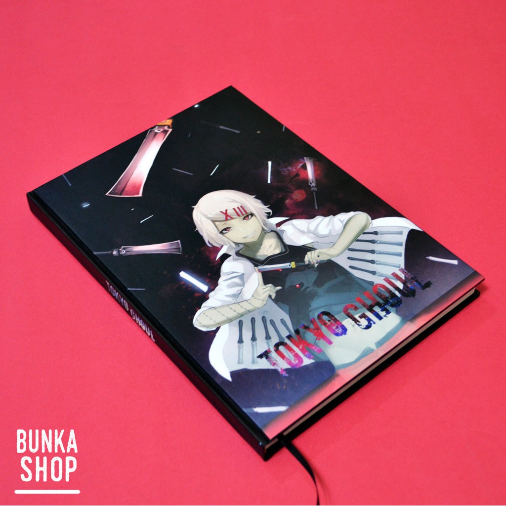 

Note Book Anime Tokyo Ghoul Juuzou Hardcover A5 Jurnal Agenda Planner