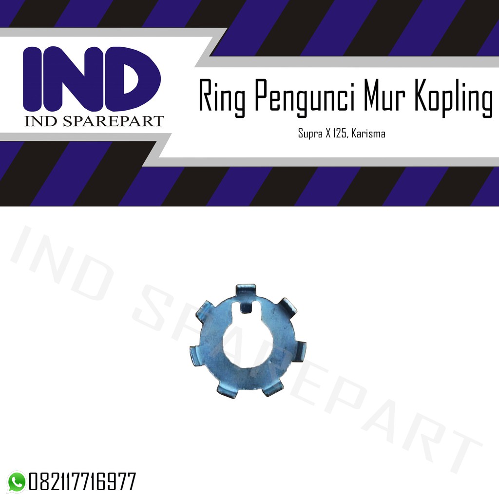 Ring Pengunci Mur Kopling Supra X 125/Karisma