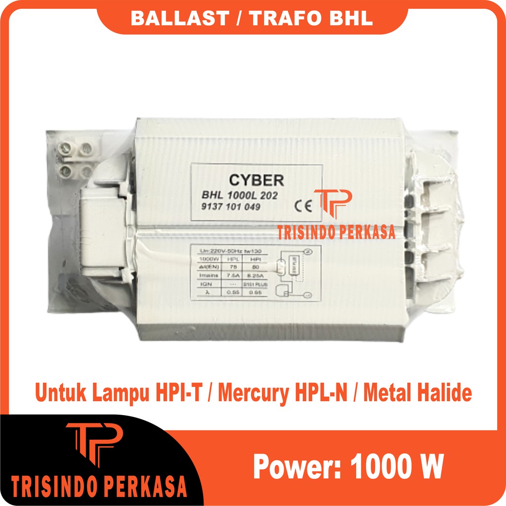 Ballast Trafo BHL HPIT 1000L 1000W 1000 watt