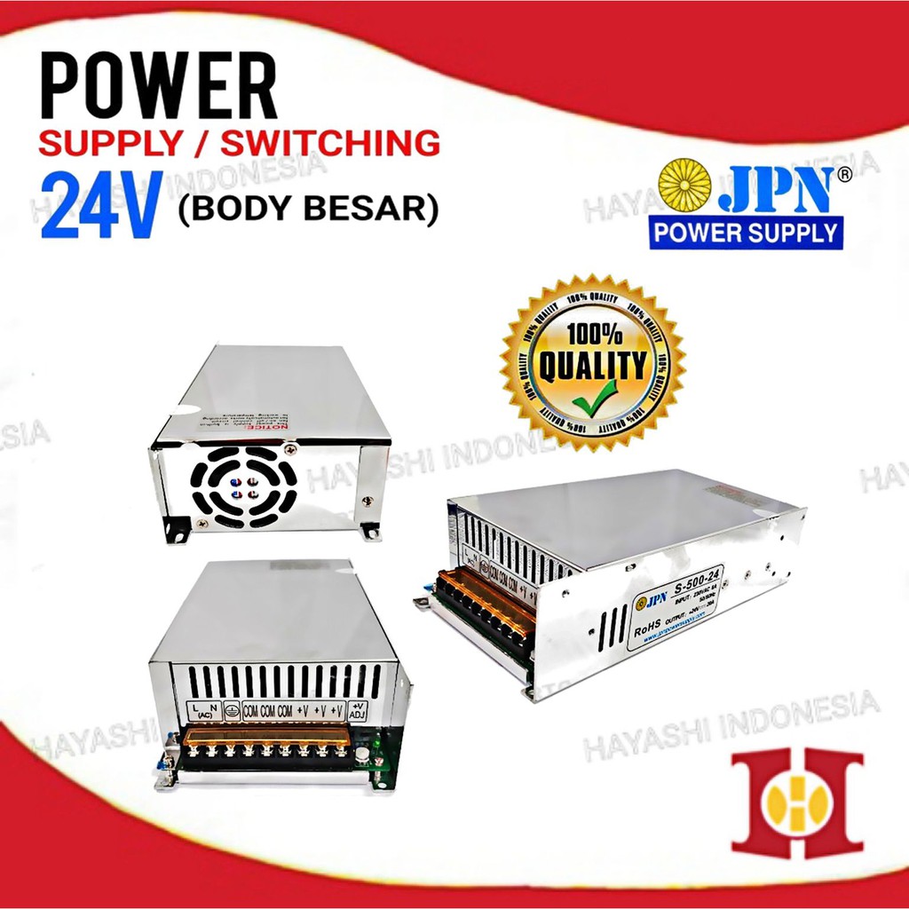 Adaptor Power Supply Switching 24V DC 2.5A 5A 10A CCTV LED Relay PLC