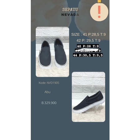 Sneakers Nevada slip on