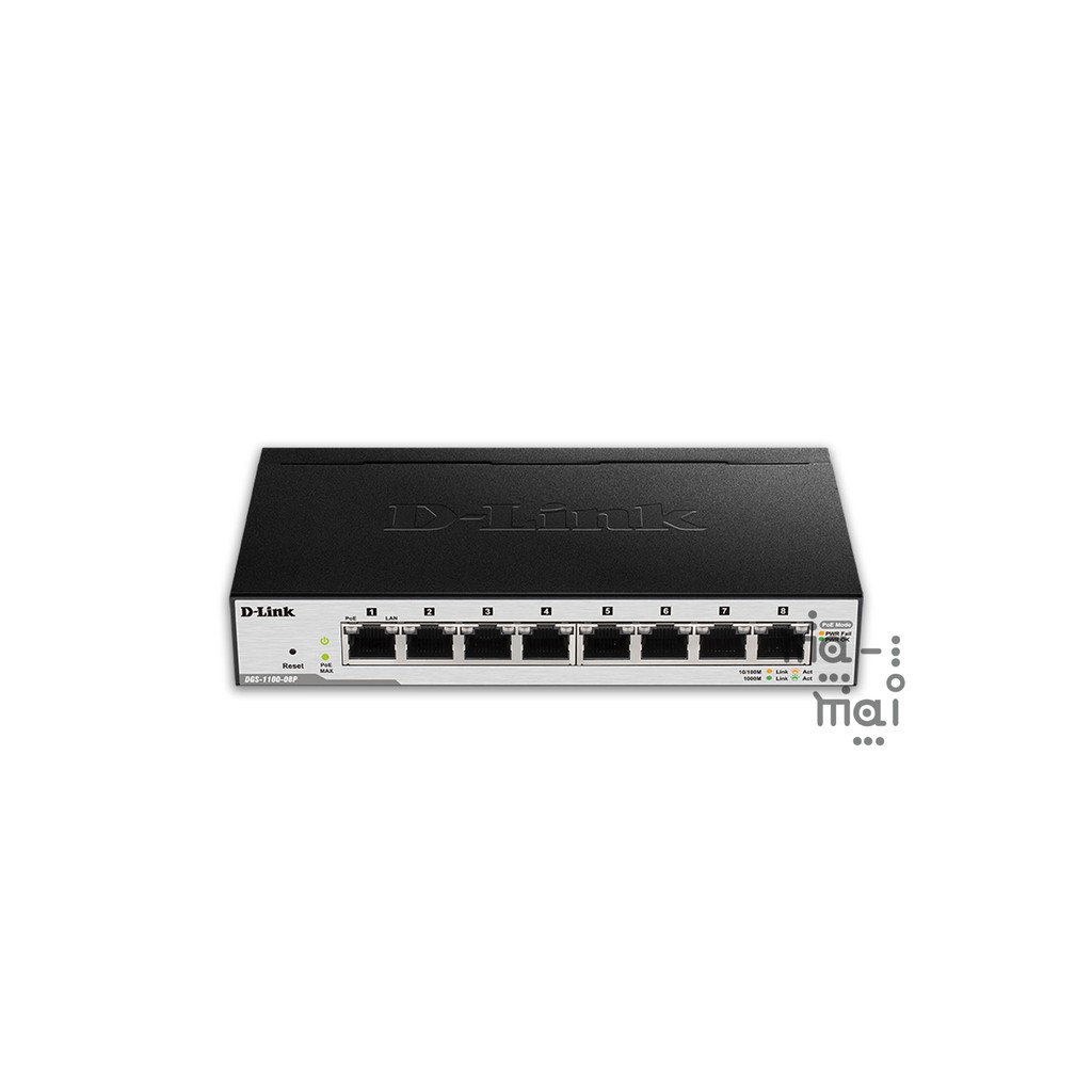 D-Link Switch DGS-1100-08 8 ports 10/100/1000 ports EasySmart Switch