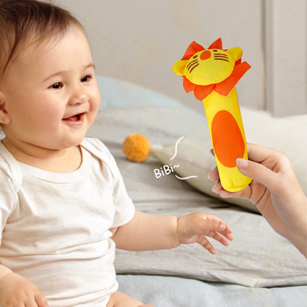 Ivorybaby Rattle stick mainan bayi tongkat genggam rattle bayi