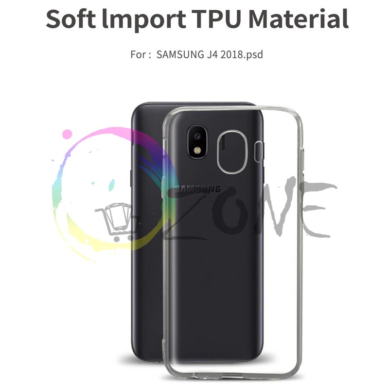 SOFTCASE TRANSPARAN SAMSUNG J4 2018 J400 PREMIUM CLEAR SOFT CASE