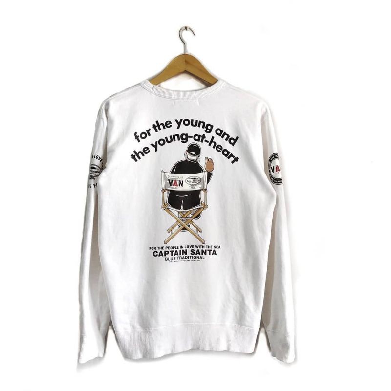 Crewneck Captain Santa by Van Jac x Bout House Japan Original