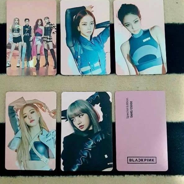 2020 Shopee (LIMITED) [SHARING] BLACKPINK X SAMSUNG GALAXY Friends Official Photocard Jennie Jisoo L