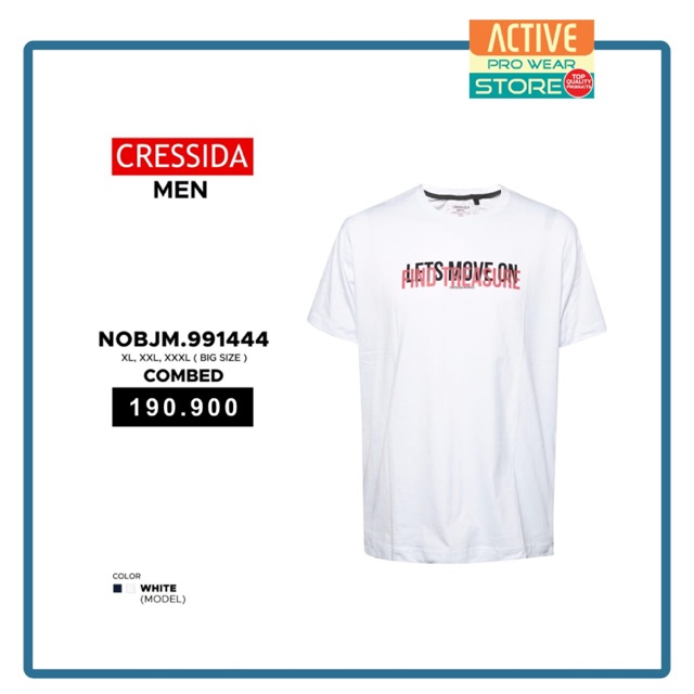 Kaos Pria Cressida Big Size - NOBJM.991444