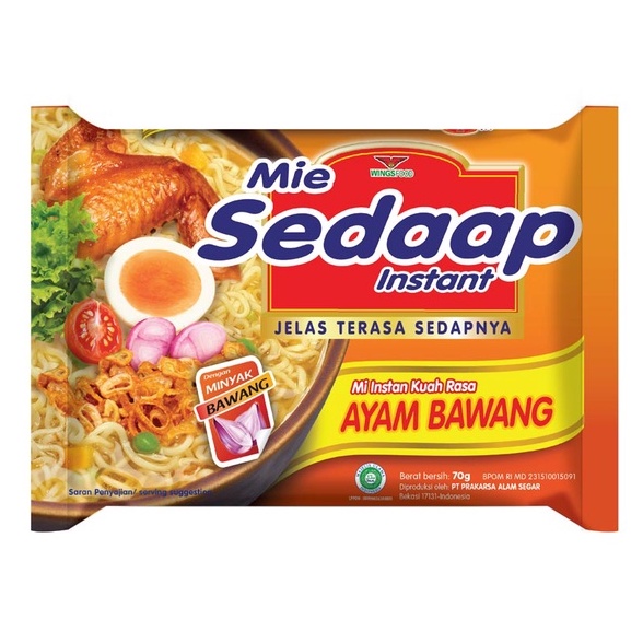 

Sedaap Mie Ayam Bawang Bag 70gr