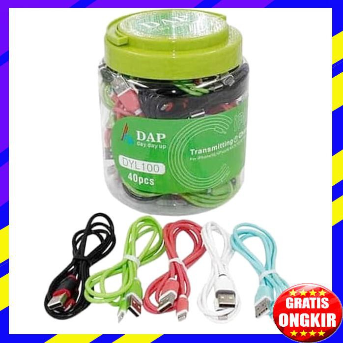 ACC HP KABEL DATA CHARGER DAP DYL100 IPHONE 6 100CM FAST CHARGER 2 4A
