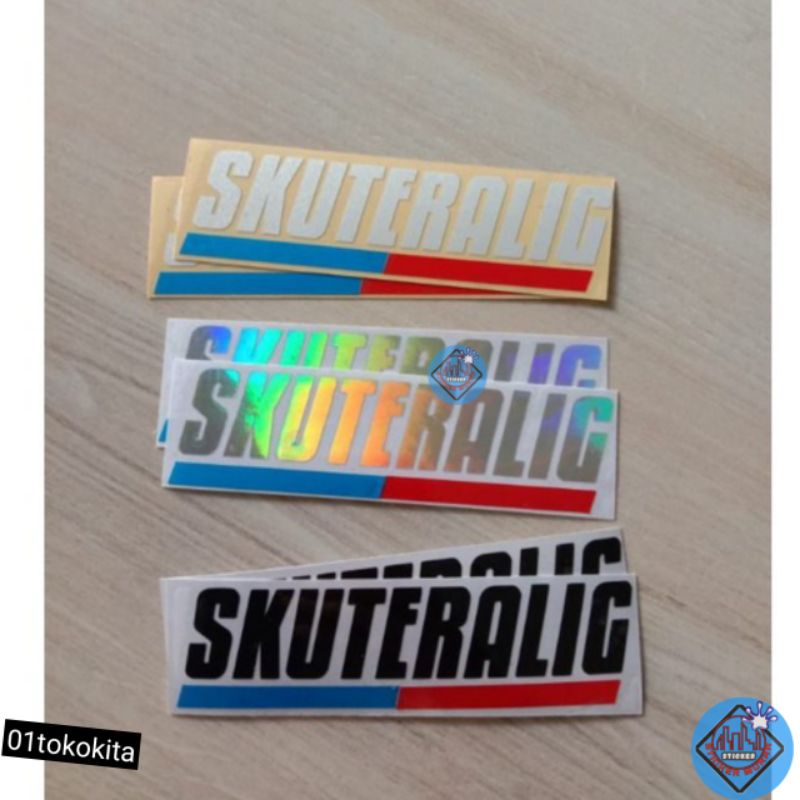 

STICKER CUTTING,STIKER TULISAN SKUTERALIG MURAH