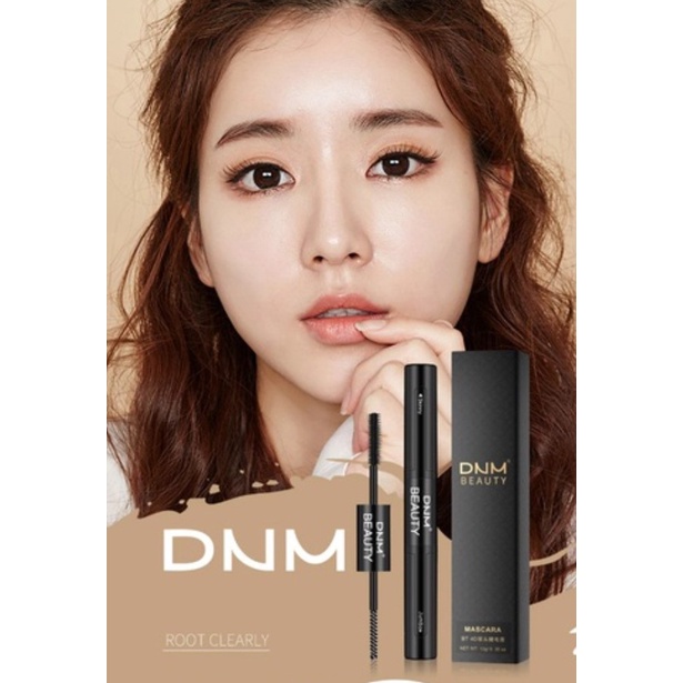 DNM Mascara Black 4D Silk Fiber Mascara Pemanjang Bulu Mata & Waterproof Longlasting