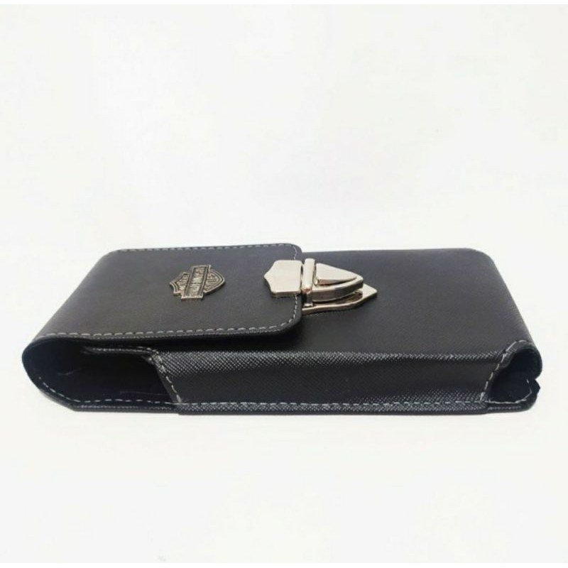 DOMPET HP PRIA UKURAN 5 INCI UNIVERSAL BLACK HD SPORTY