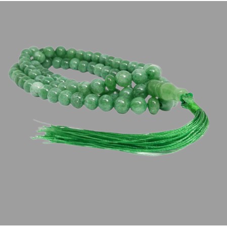 TASBIH BATU GREEN JADE GIOK 99 BUTIR ORIGINAL