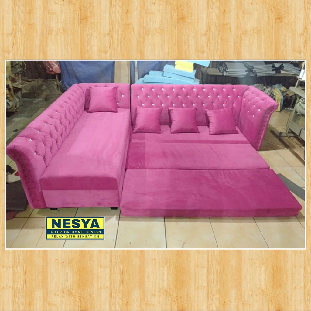 SOFA CARIBBEAN L BED KANCING JUMBO SELONJOR by NESYA INTERIOR