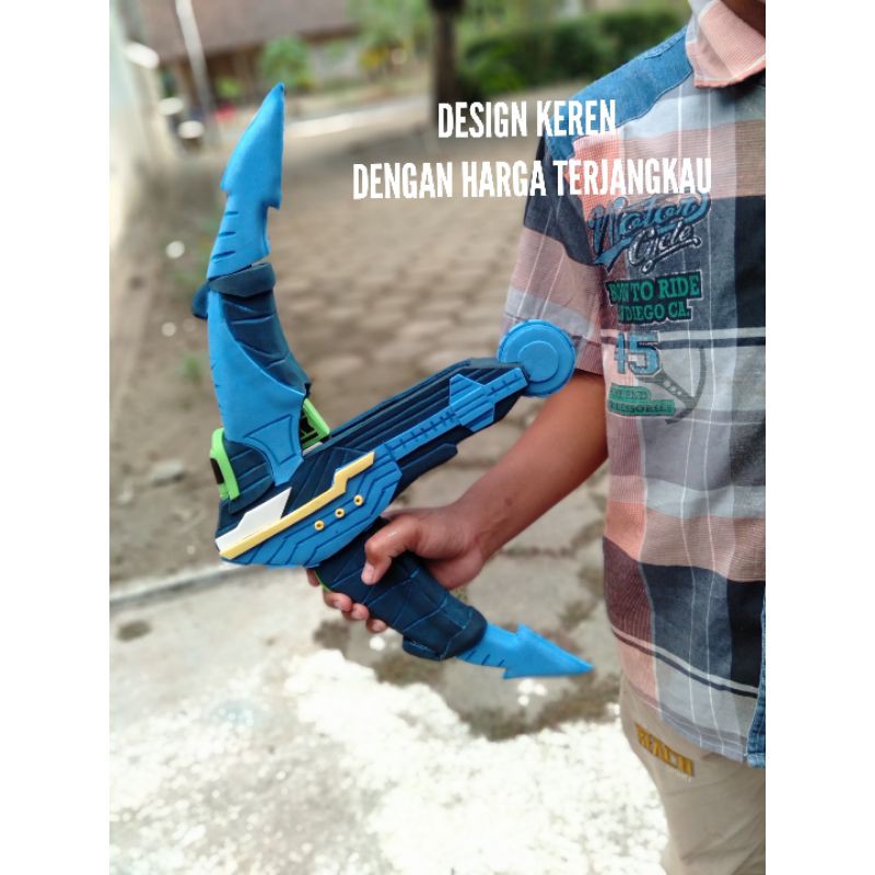 DX KAIZOKU HASSYAR PANAH KAMEN RIDER BUILD HANDMADE