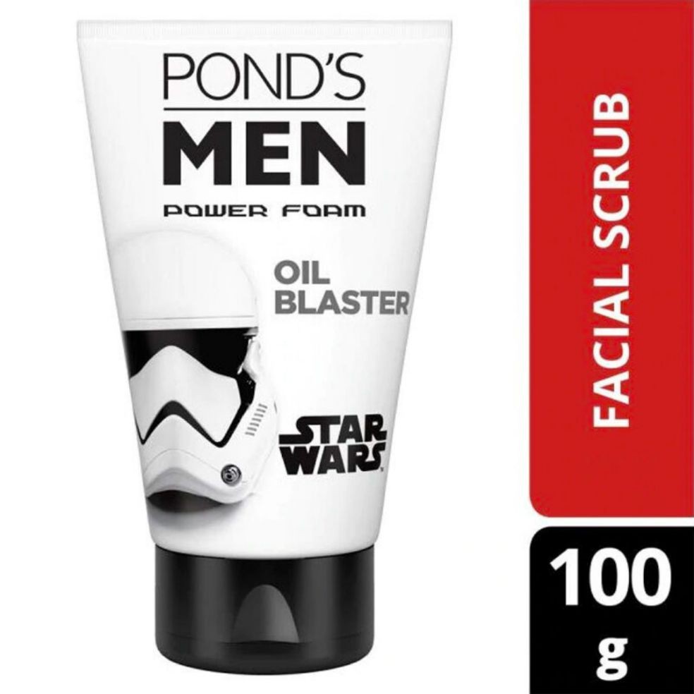 Ponds Men Power Foam Oil Blaster 100gr - Ponds Men Oil Blaster Edisi Star Wars Limited Edition 100g