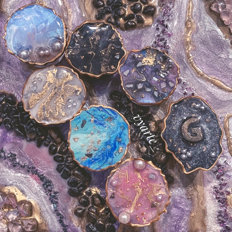 custom popsocket resin art / premium popsocket / popsocket aesthetic estetik custom souvenir wedding