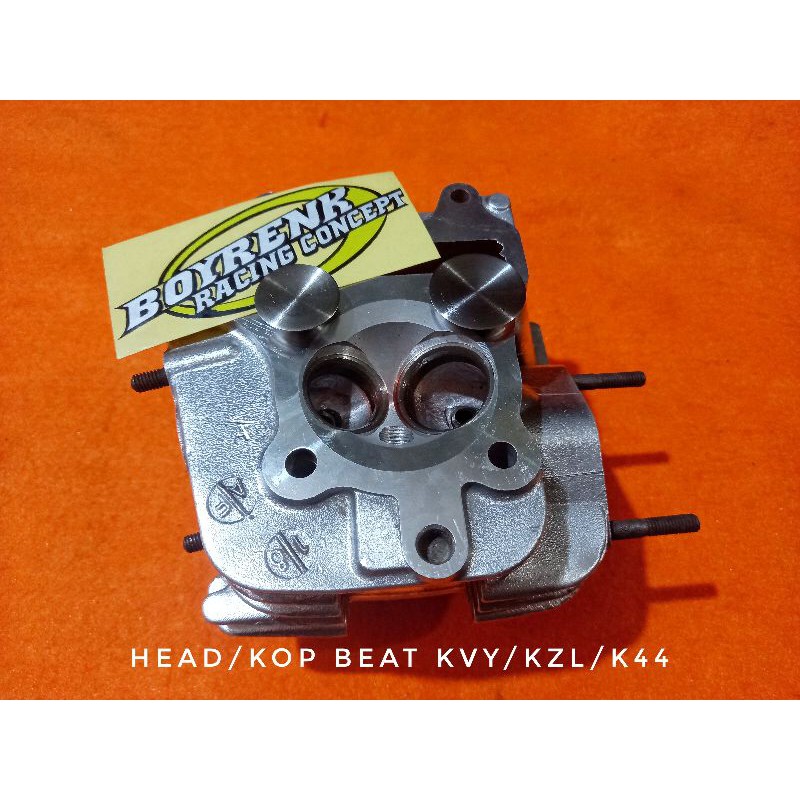 HEAD/KOP BEAT KVY/KZL/K44 UKURAN KLEP 26/23 - 27/23 - 28/24 - BOYRENK RACING CONCEPT