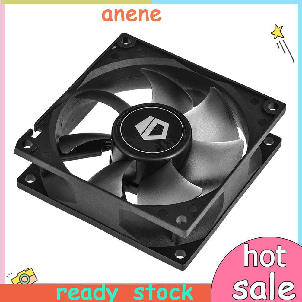 Id Cooling No 8025 Sd 80mm Quiet 3 Pin Desktop Pc Case Small Cooling Fan Shopee Indonesia