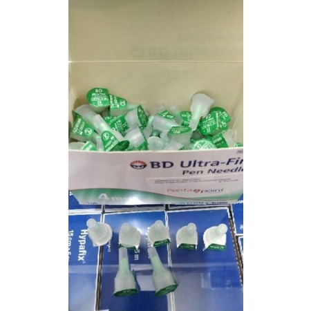 Jarum Insulin BD 4ml isi 100pcs / Jarum Insulin Hijau Ultrafine / BD Ultra-Fine 4ml / Jarum Insulin ULTRAFINE