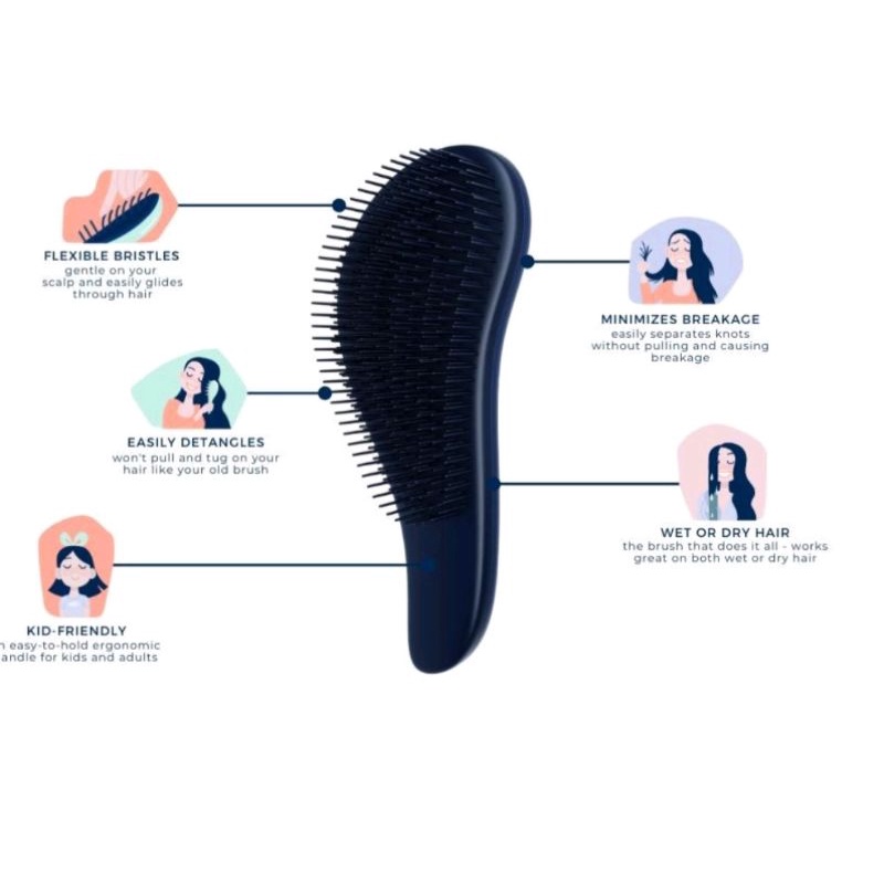 watsons detangle hair brush