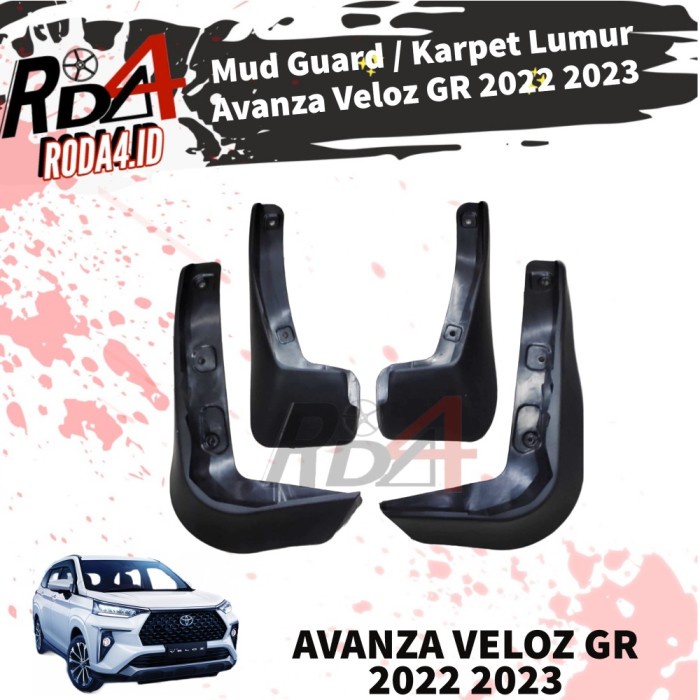 Mud Guard Avanza Veloz GR 2022 Karpet Lumpur Mobil Xenia 2023