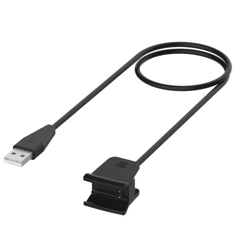 Cre Kabel Charger Usb Pengganti Dengan Tombol Reset Panjang 1m Untuk Fitbit Alta Hr