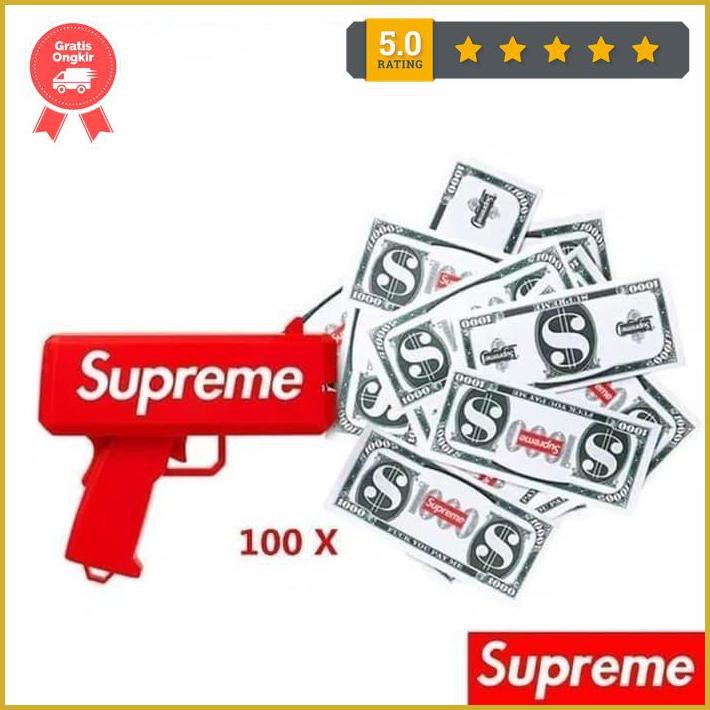

Supreme Ss17 Cash Money Gun With Box - Tembakan Uang Paling Murah