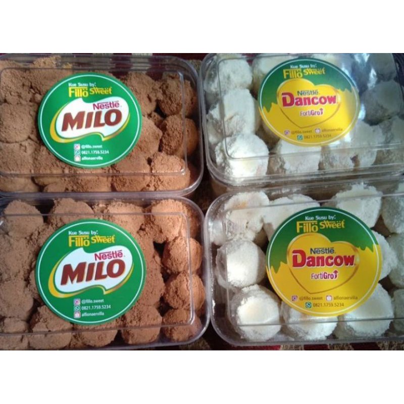 

kue susu milo/ dancow by fillo sweet