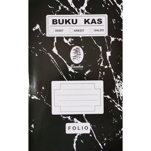 

BUKU KAS PEMBUKUAN / BUKU KAS BAMBO UKURAN KWARTO / UKURAN FOLIO