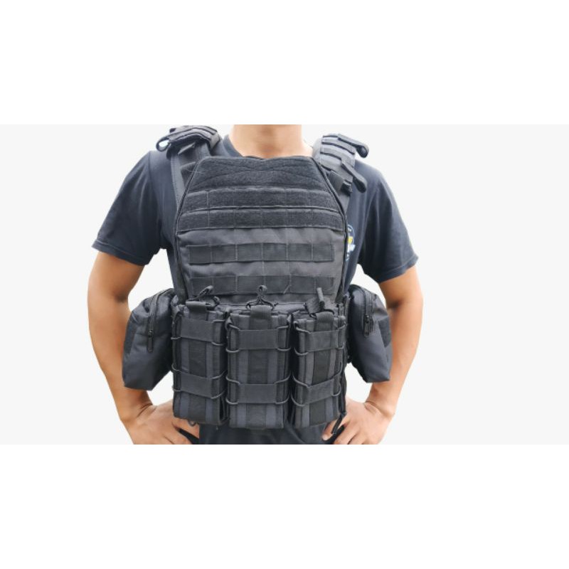 Rompi Blackmamba / Rompi anti peluru / bodyvest / rompi quick release