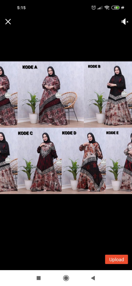 Terbaru | Gamis Twill Ori | Gamis Twiil Rayon Malaman By Batik Dianputri