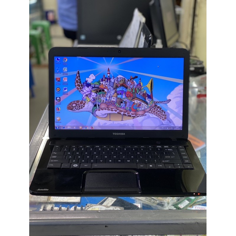 Laptop Toshiba C800 Celeron Layar 14inch Second/Bekas