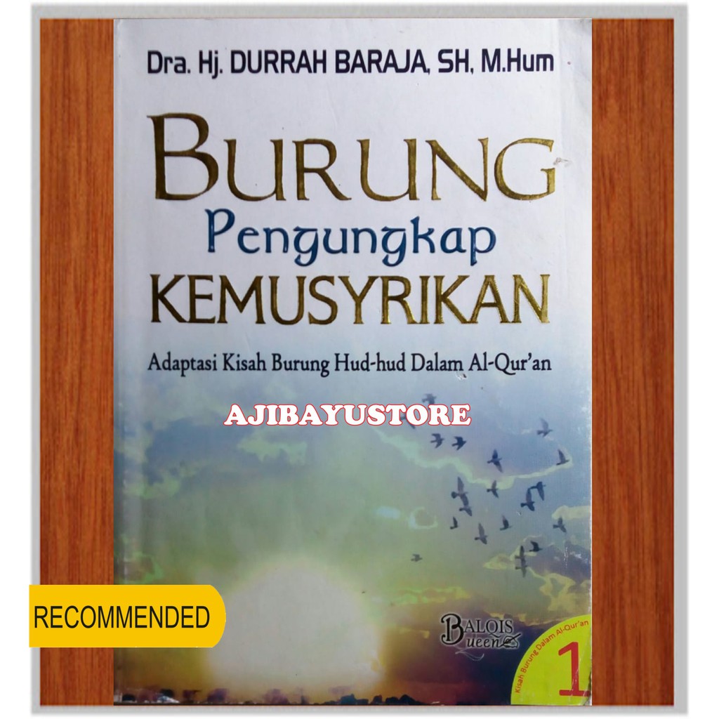 Buku Burung Pengungkap Kemusyrikan Burung Pengungkap Kebenaran