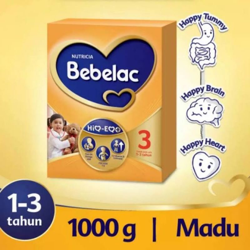 Bebelac 3 1kg Madu - Vanila