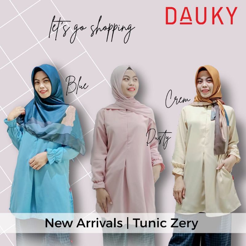 TUNIK DAUKY TUNIK ZERY TUNIK DAUKY TERBARU DAUKY TUNIK TUNIK ELZATTA PROMO TUNIK ELZATTA TERBARU TUN