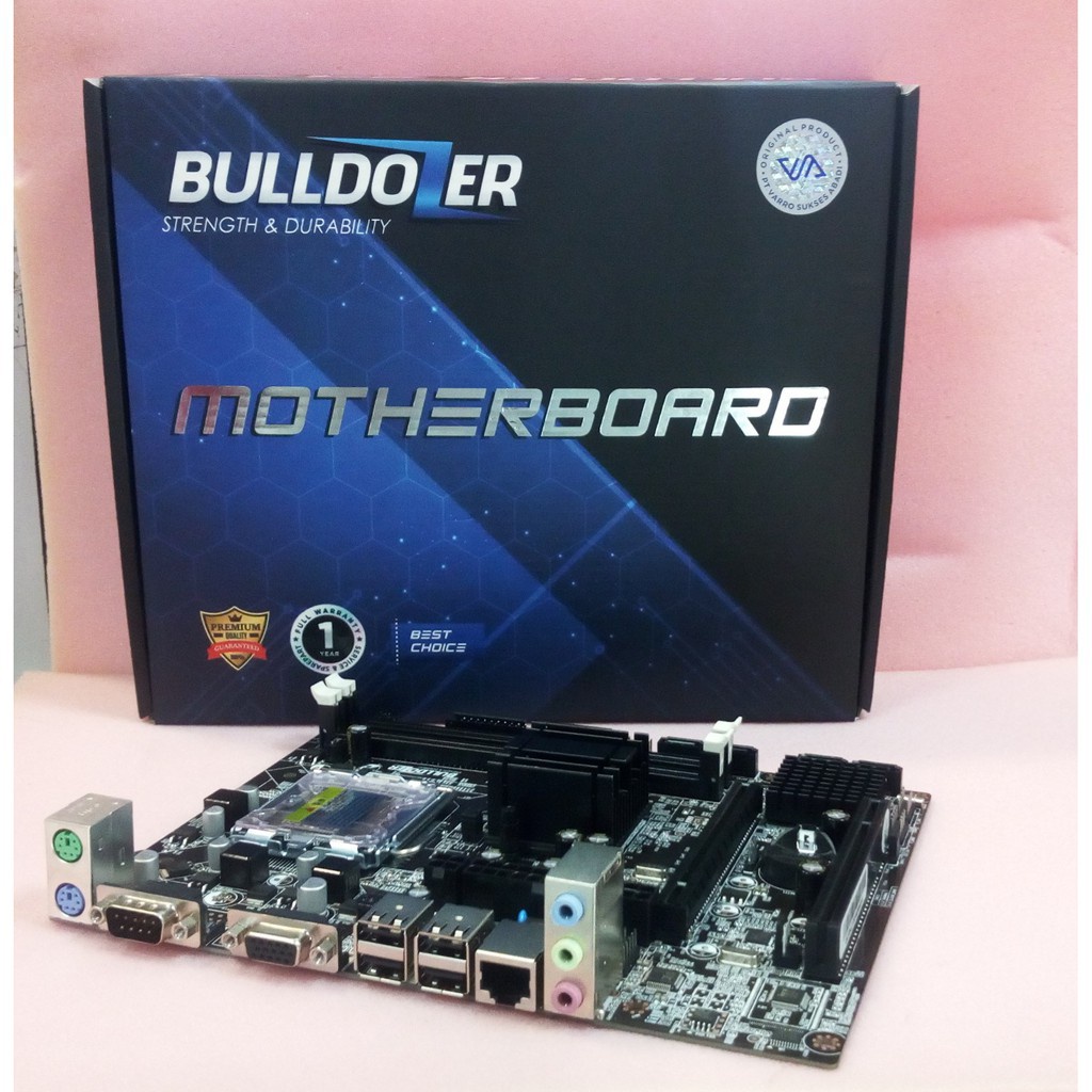 Motherboard Bulldozer G41 DDR3 LGA 775 paraler port