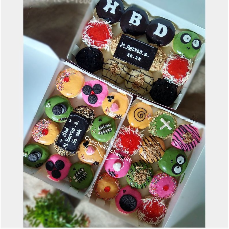 Donat ultah by request