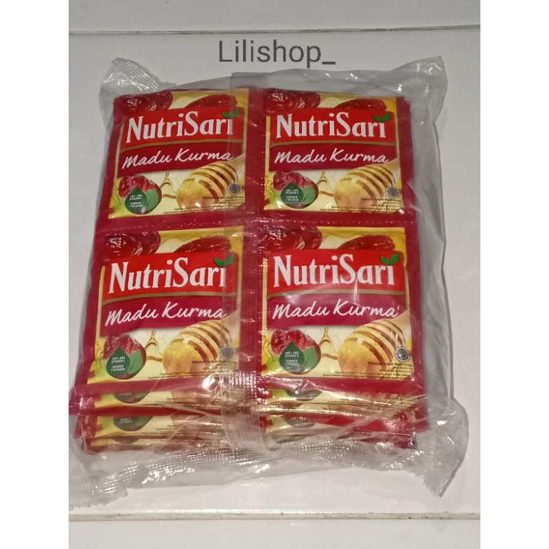 

Nutrisari Madu Kurma 1 renceng isi 10 sachet@ 14 gr