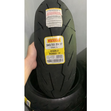 ban motor pirelli diablo rosso 4 190 55 17