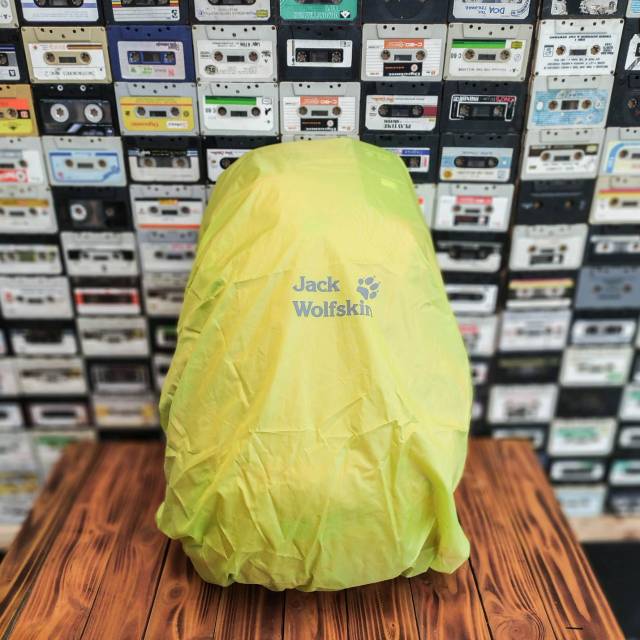 Rain Cover Jack wolfskin 40L Original Jas Hujan Tas Cover Tas