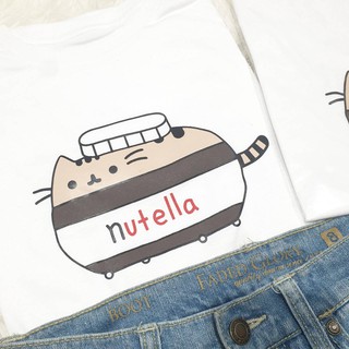  BAJU  KAOS  KATUN NUTELLA OVERSIZE  BAJU  KAOS  WANITA  