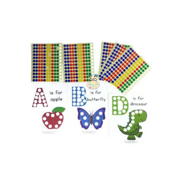 

Hellotoys Mainan sticker dot (WAJIB BACA CAPTION)