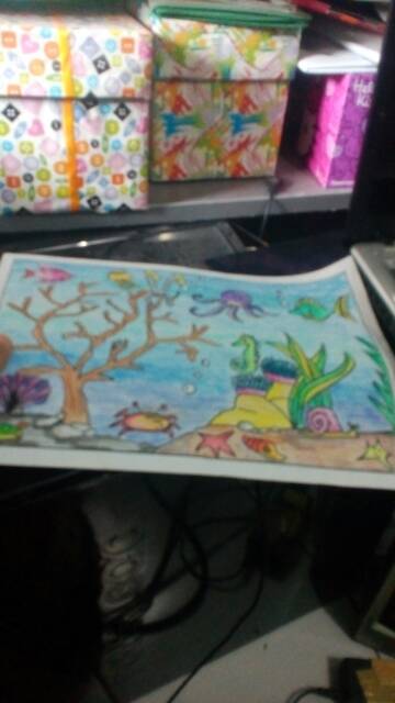 Buku Gambar A4 Drawing Book Sketsa Mewarnai Crayon Pensil Warna Hiasan Dinding