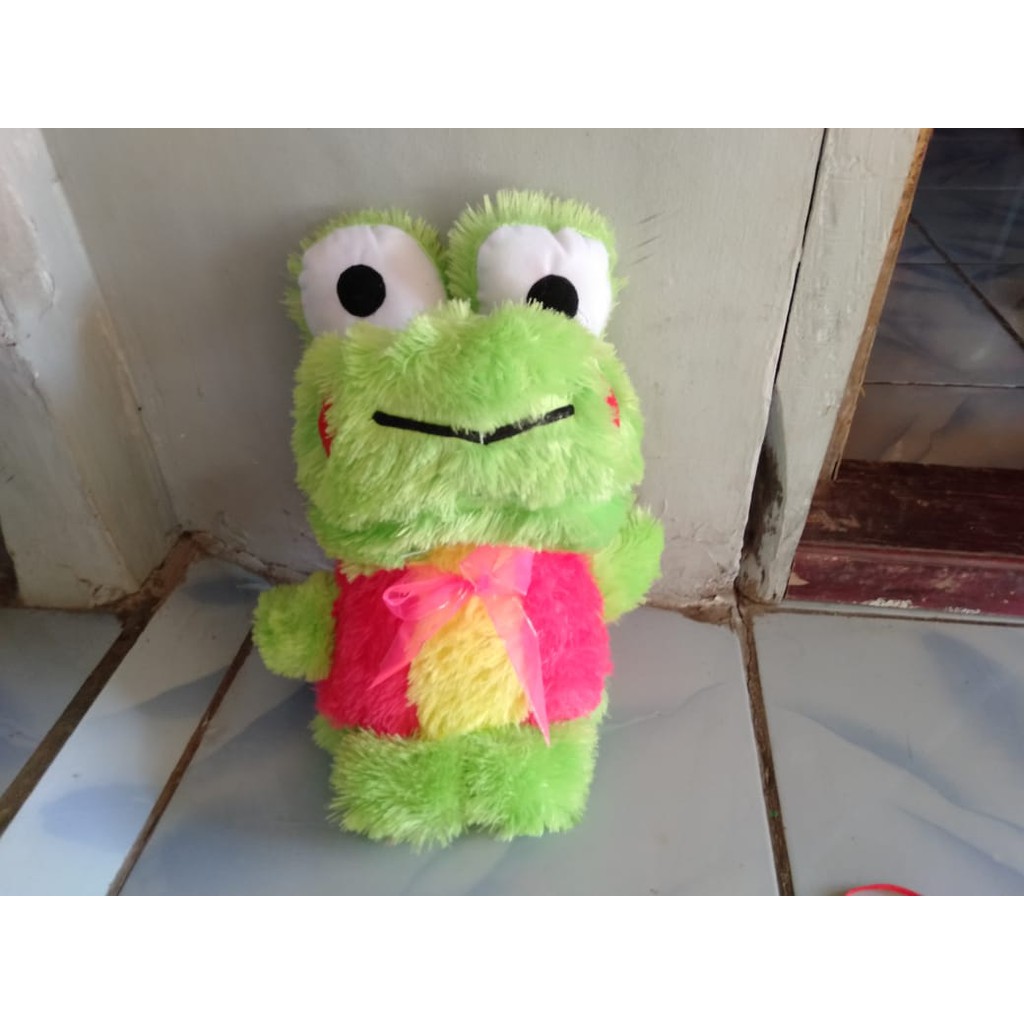Boneka Keroppi Ukuran 30cm (size l)