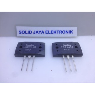 TRANSISTOR SANKEN 2SA1494 - 2SC3858 ORIGINAL - ASLI TR