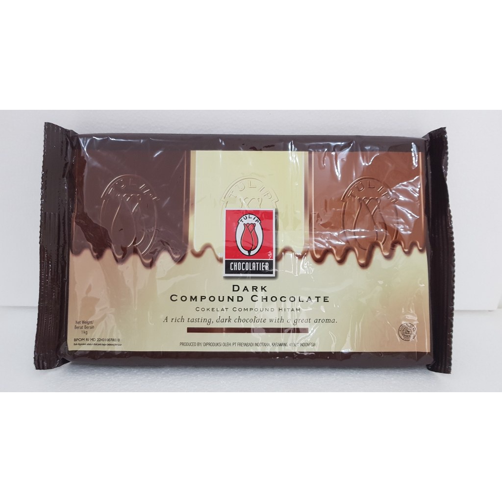 Tulip Dark Compound Chocolate 1kg