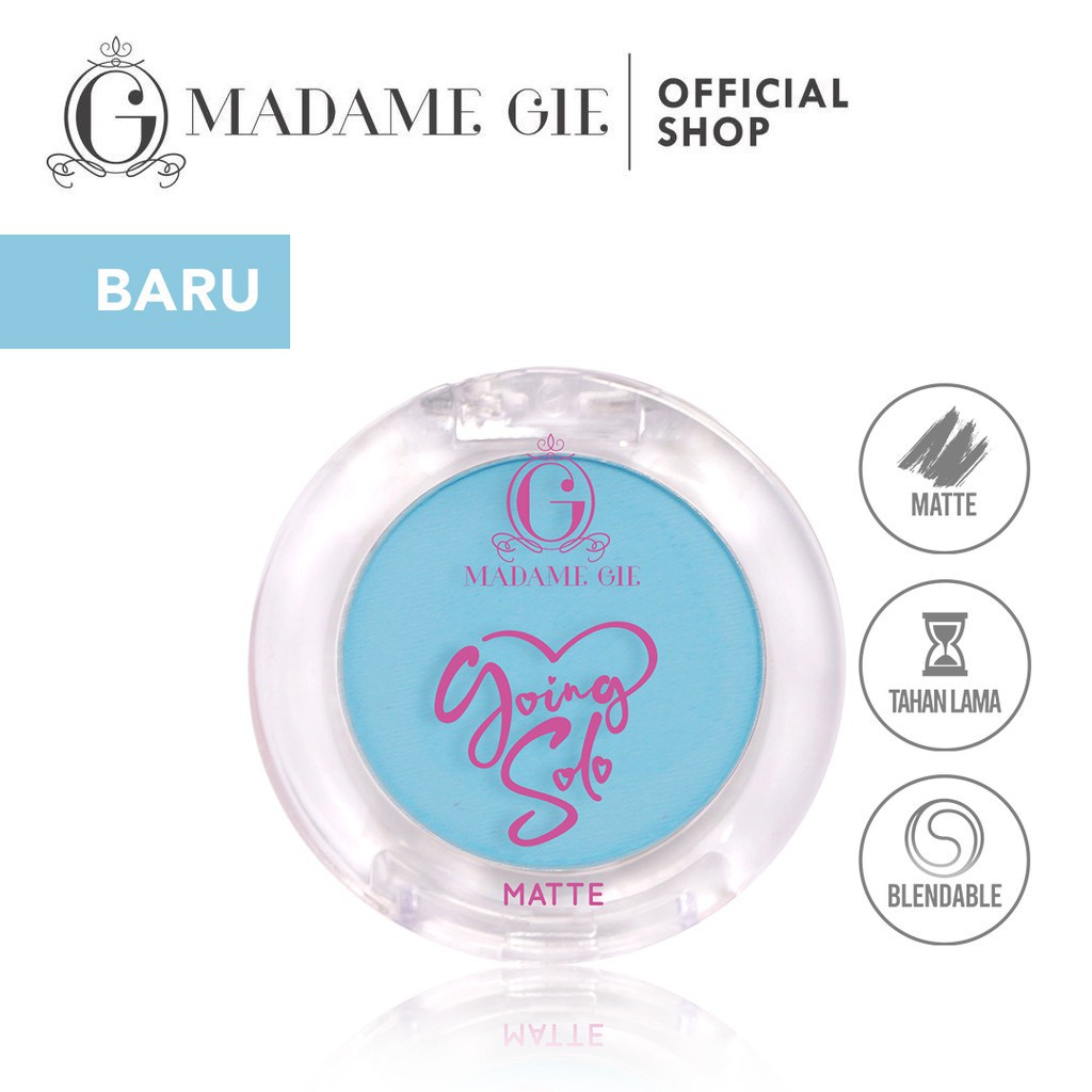 MADAME GIE GOING SOLO SINGLE EYE SHADOW MATTE