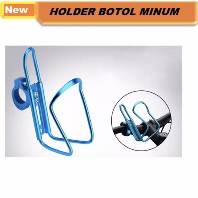 Holder Botol Air Minum Sepeda atau Motor Lengkap Bracket Dudukan Holder