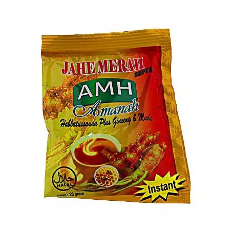 

Jahe Merah Super Amanah AMH | Minuman Hangat Sachet